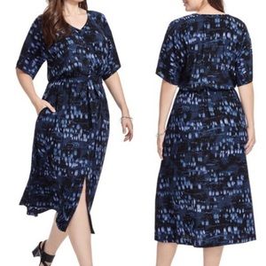 Melissa McCarthy Seven Rhythm Blues Tie Dye Dress
